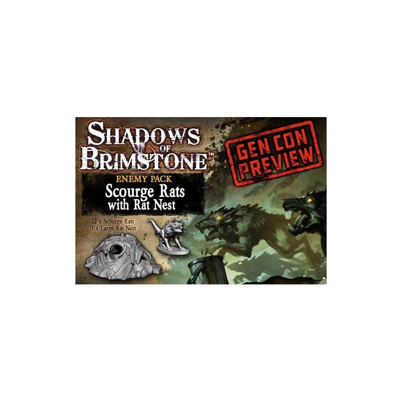 Scourge Rats / Rats Nest Enemy Set: Shadows of Brimstone