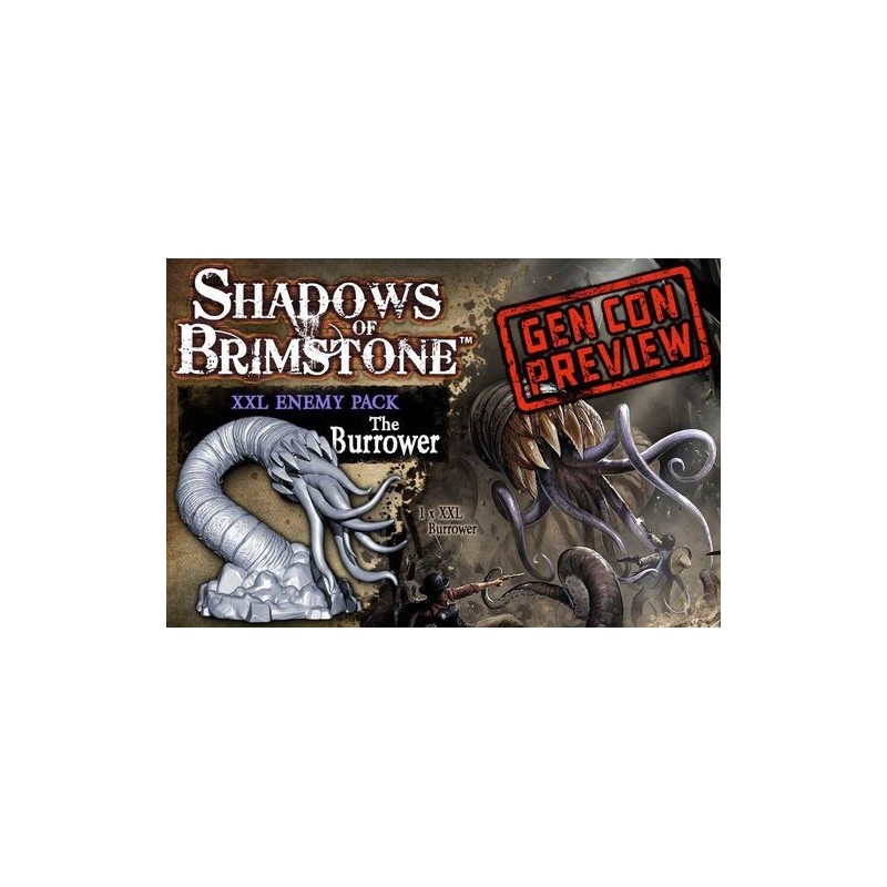 Burrower XXL Enemy Pack: Shadows of Brimstone