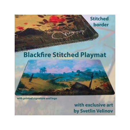 Playmat bordo rinforzato (Stitched) - PLAINS (Svetlin Velinov) Ultrafine 2 mm (Tappetino) - BFPM403471