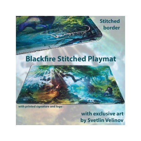 Playmat bordo rinforzato (Stitched) - FOREST (Svetlin Velinov) Ultrafine 2 mm (Tappetino) - BFPM403440