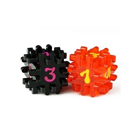 Dado componibile Nero/Rosso