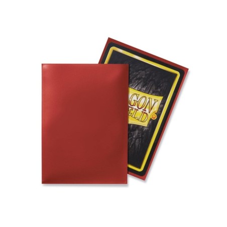 Dragon Shield - Bustine protettive Standard  Red (100 bustine) - 10007