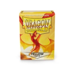 Dragon Shield - Bustine protettive Standard  Matte Yellow (100 bustine) - 11014