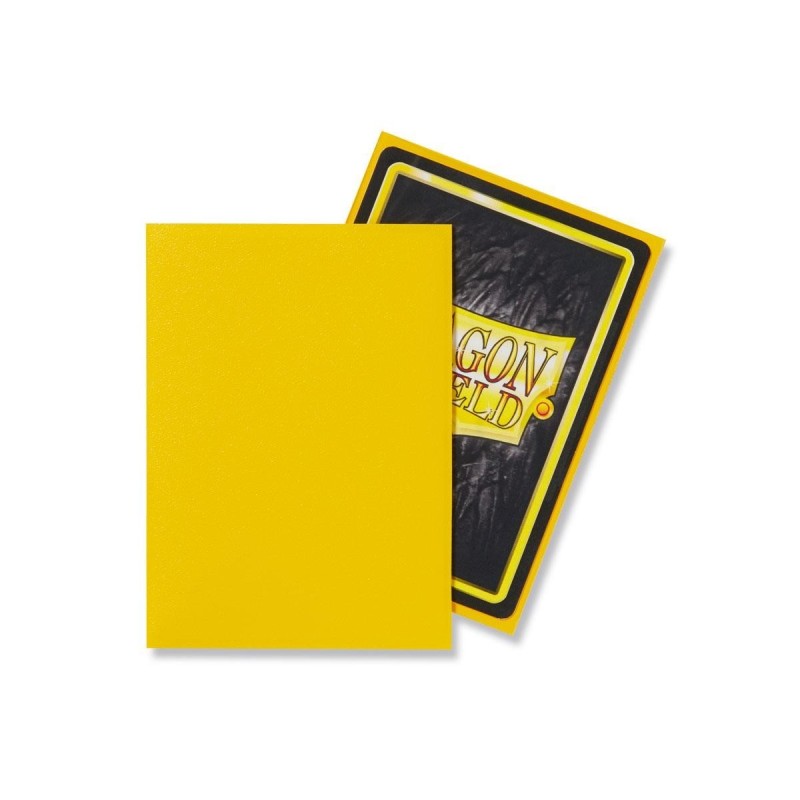 Dragon Shield - Bustine protettive Standard  Matte Yellow (100 bustine) - 11014