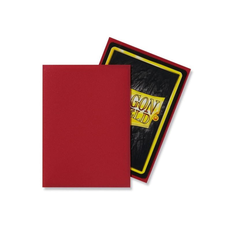 Dragon Shield - Bustine protettive Standard  Matte Red (100 bustine) - 11007