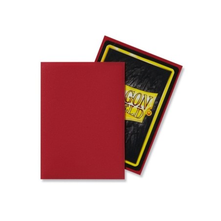 Dragon Shield - Bustine protettive Standard  Matte Red (100 bustine) - 11007