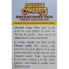 Dreams Come True: Creature Comforts
