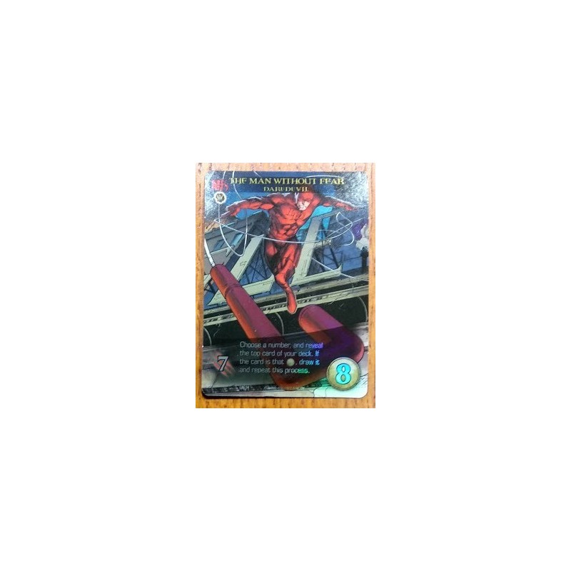 The man Without Fear Daredevil (carta promo foil) - Legendary: A Marvel Deck-building Game