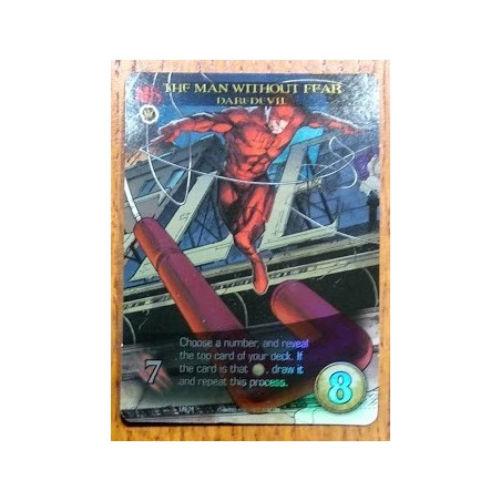 The man Without Fear Daredevil (carta promo foil) - Legendary: A Marvel Deck-building Game