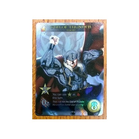 Thor 'God of Thunder' (carta promo foil) - Legendary: A Marvel Deck-building Game