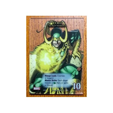 Clear Plastic Promo 'Loki' - Legendary: A Marvel Deck-building Game