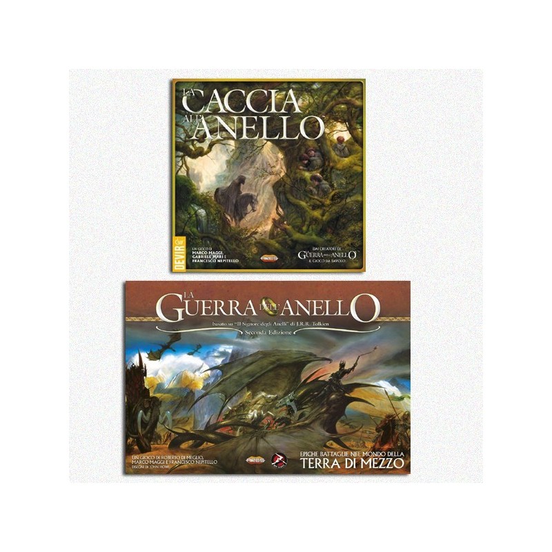 BUNDLE La Caccia all'Anello + La Guerra dell'Anello New Ed. + Il Destino di Erebor