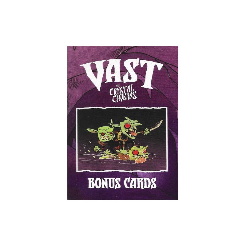 Bonus Cards - Vast: The Crystal Caverns 2nd Ed.