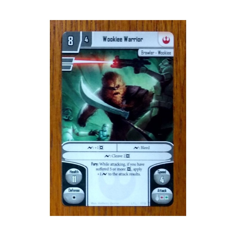 Wookie Warrior (carta promo) - Imperial Assault