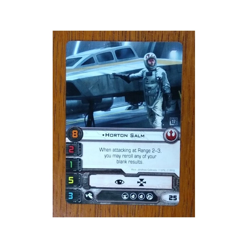 Horton Salm (carta promo) - X-Wing Miniatures