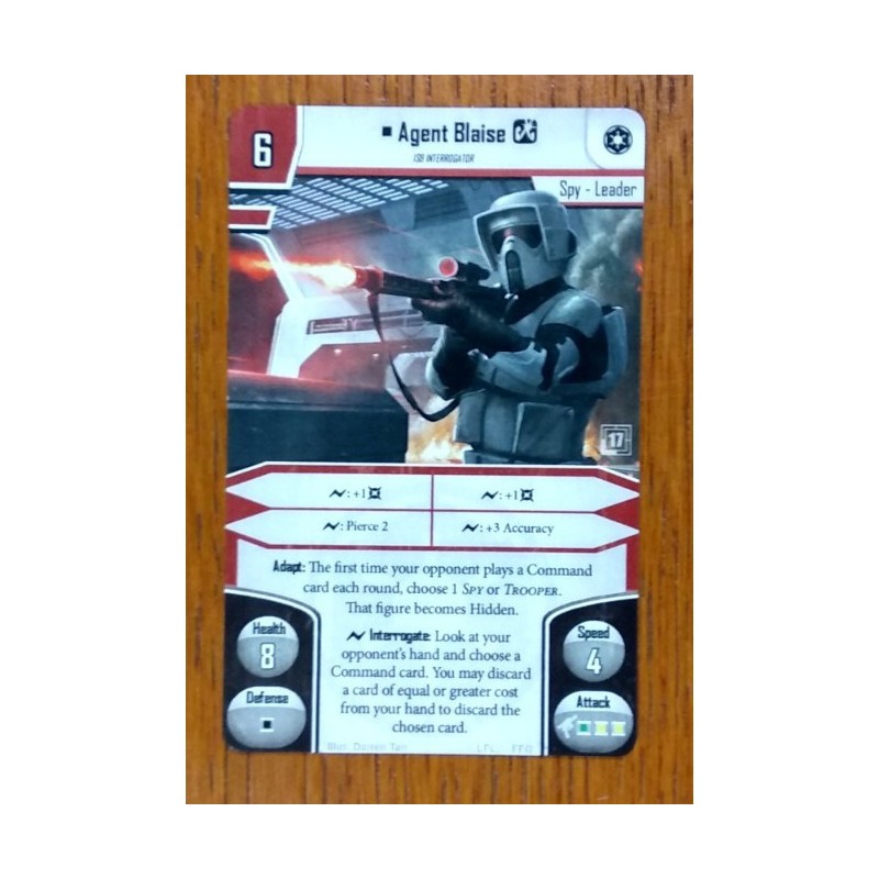 Agent Blaise (carta promo) - Imperial Assault