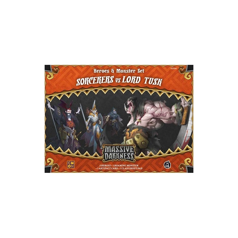 Heroes & Monster Set - Sorcerers vs Lord Tusk: Massive Darkness