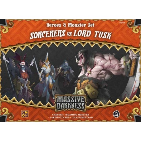 Heroes & Monster Set - Sorcerers vs Lord Tusk: Massive Darkness