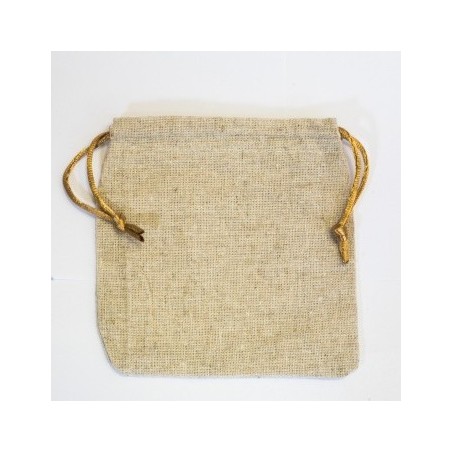 Flax Dice Bags 12x12 cm (sacchetto per dadi)