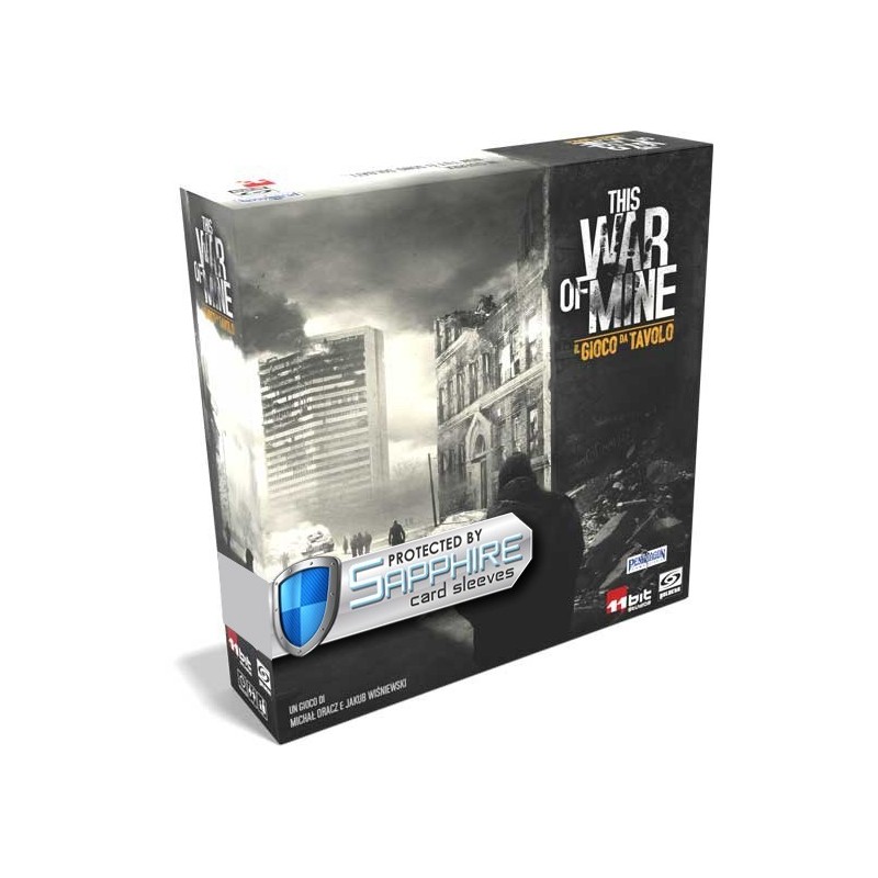 SAFEGAME This War of Mine: The Board Game ITA + bustine protettive