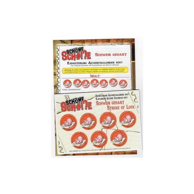 CALENDARIO DELL'AVVENTO 2017 GIORNO 13 - No Thanks: Stroke of Luck