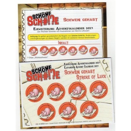 CALENDARIO DELL'AVVENTO 2017 GIORNO 13 - No Thanks: Stroke of Luck