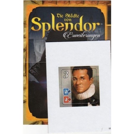CALENDARIO DELL'AVVENTO 2017 GIORNO 12 - Splendor: Nuova tessera Nobile