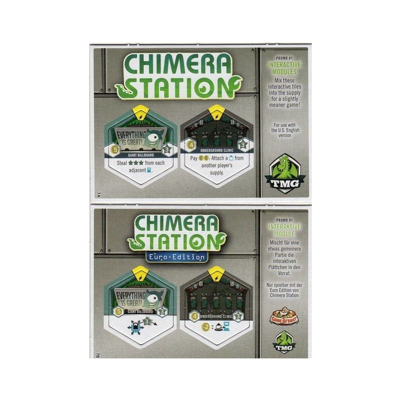 CALENDARIO DELL'AVVENTO 2017 GIORNO 7 - Chimera Station: Interactive modules