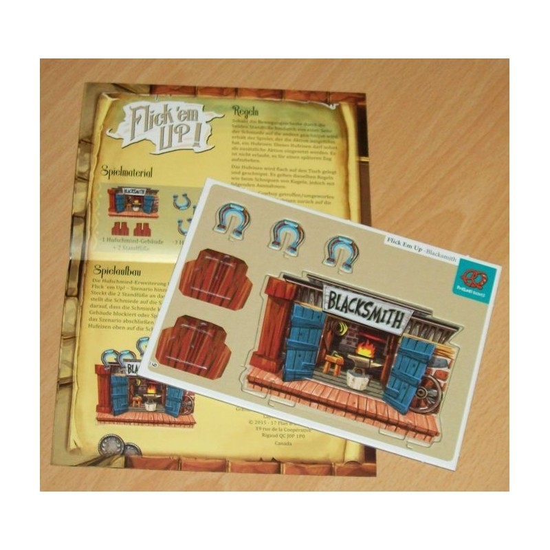 CALENDARIO DELL'AVVENTO 2017 GIORNO 9 - Flick'em up Blacksmith