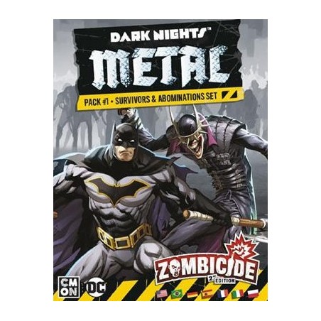 Dark Nights - Metal Pack 1: Zombicide 2nd Ed.