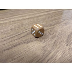 Dado 16mm Marrone Chiaro