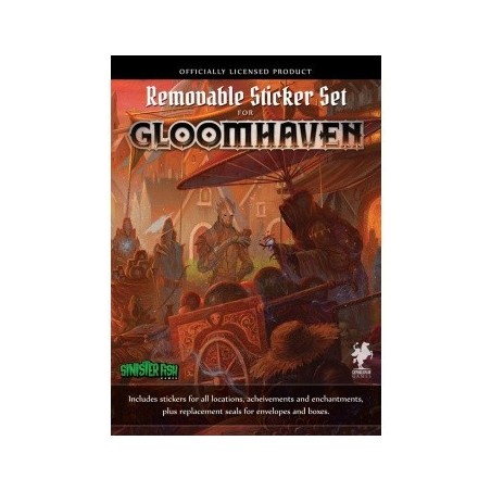 Removable Sticker Set: Gloomhaven (3rd print)