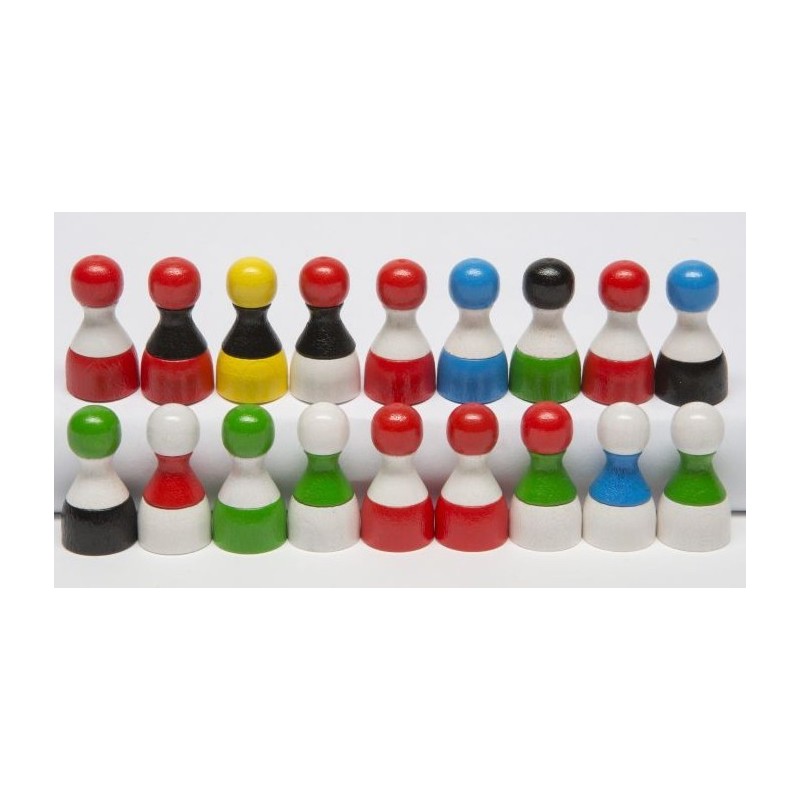 Pedina personalizzabile in 3 colori (48 pezzi)