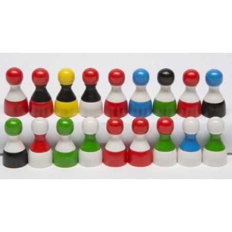 Pedina personalizzabile in 3 colori (48 pezzi)