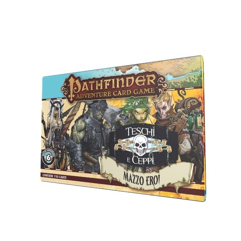 Mazzo Eroi - Teschi e Ceppi: Pathfinder Adventure Card Game