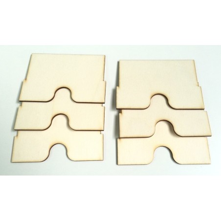 Set divisori addizionali per organizer Imperial Settlers (6 pezzi) - GeekMod