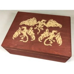 Scatola in legno 'Dragon'...
