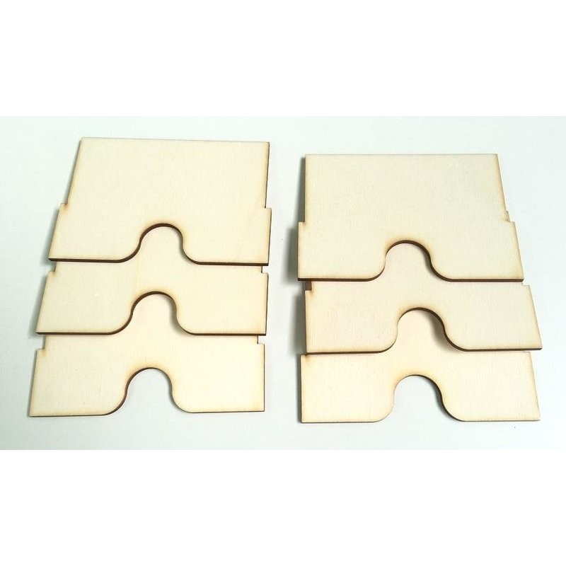 Set divisori addizionali per organizer Marvel (6 pezzi) - GeekMod