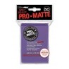 UltraPro - Bustine protettive 66x91 - PRO MATTE Retro VIOLA SCURO (50 bustine) UPR84187