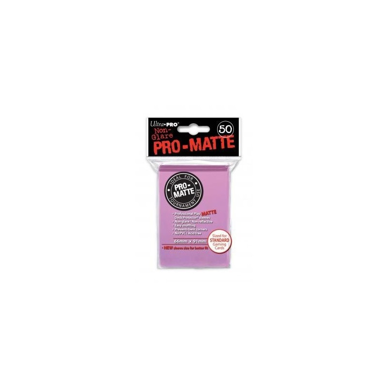 UltraPro - Bustine protettive 66x91 - PRO MATTE Retro ROSA (50 bustine) UPR84185