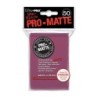 UltraPro - Bustine protettive 66x91 - PRO MATTE Retro ROSA SCURO (50 bustine) UPR84505