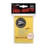UltraPro - Bustine protettive 66x91 - PRO MATTE Retro GIALLO (50 bustine) UPR84186