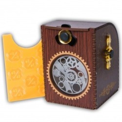 Wooden Deck Case - Gears