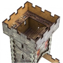 Torre lancia dadi - Torre degli Uomini Colorata
