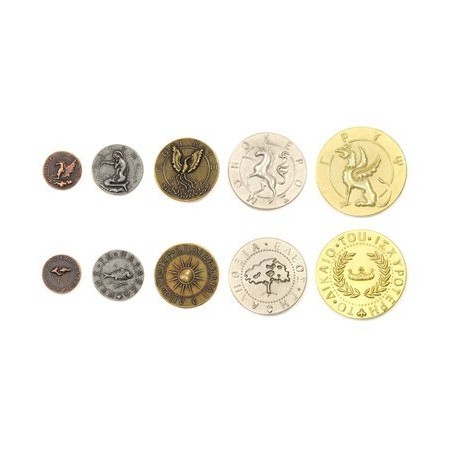 Monete Creature Mitologiche in metallo (Metal Coins Mythological Creatures)