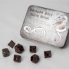 Set 7 dadi metallo (Metal Dice Set - Black) - 91741