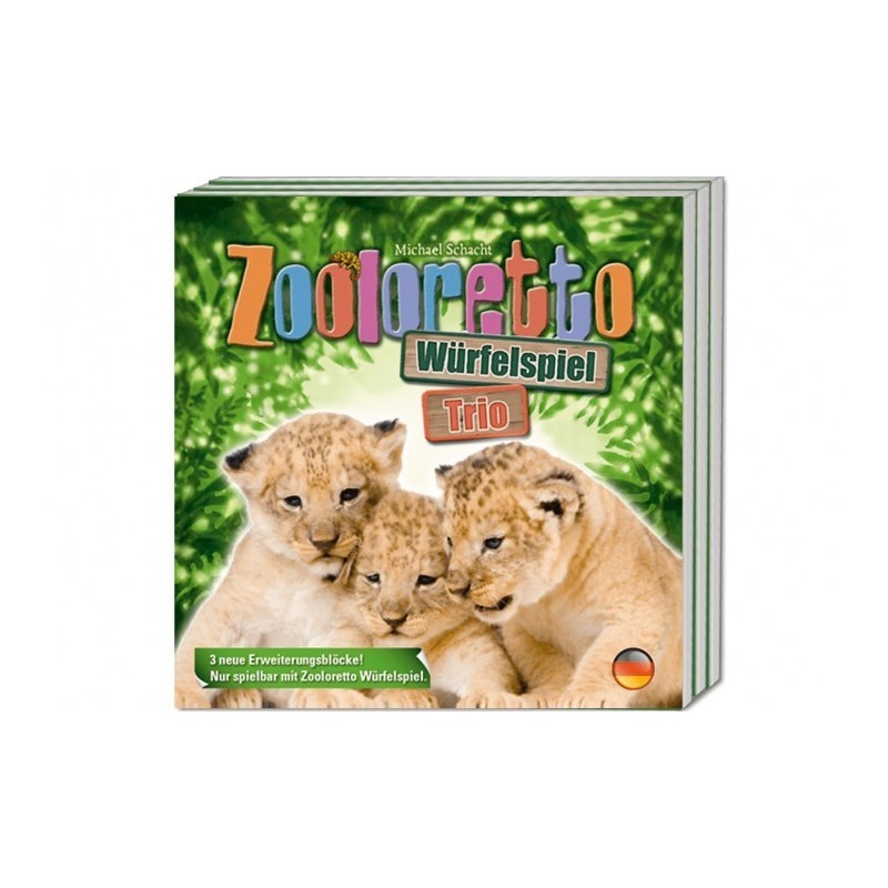 Zooloretto TRIO - Il gioco di dadi DEU (Wurfelspiel)