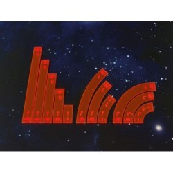 Sagome di Manovra (Rosse): Star Wars X-Wing