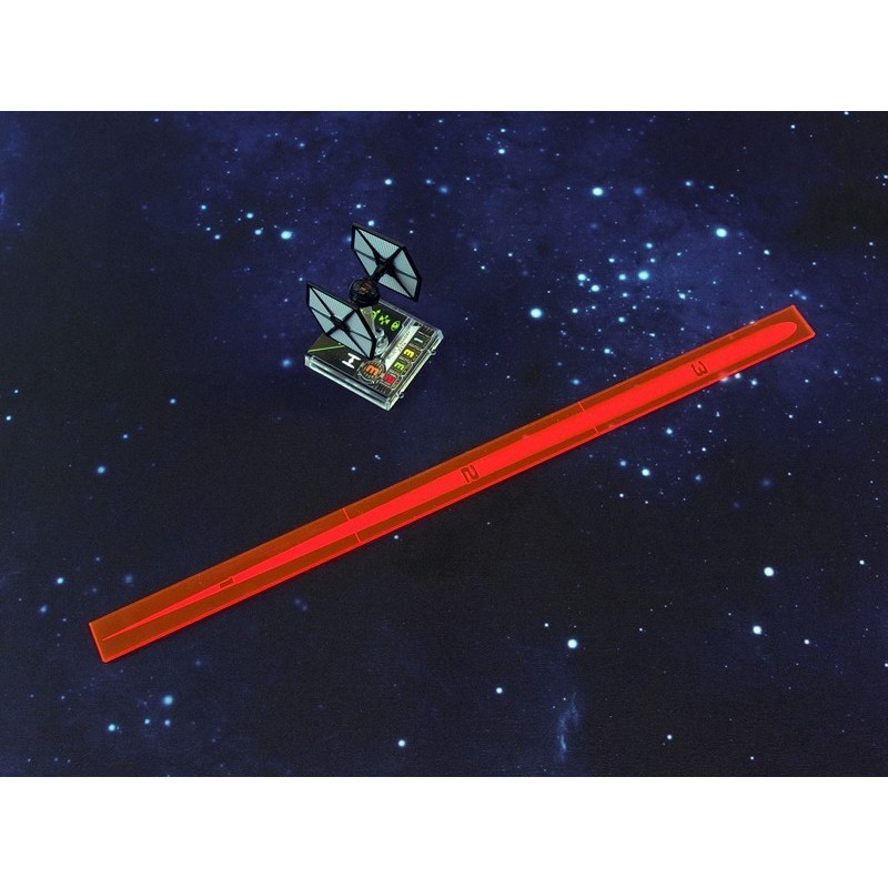 Righello di Gittata (Rosso): Star Wars X-Wing