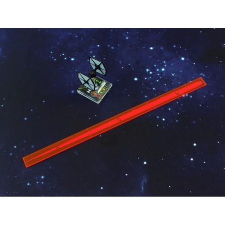 Righello di Gittata (Rosso): Star Wars X-Wing